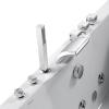 imageEmpava Acrylic Whirlpool Bathtub Hydromassage Soaking SPA Chromatherapy Jets Tub 59JT408