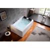 imageEmpava Acrylic Whirlpool Bathtub Hydromassage Soaking SPA Chromatherapy Jets Tub Model 2022  White