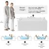 imageEmpava PRO Series 71quotx48quot Whirlpool Tub  Heated Bubble Spa for 2 with Thermostatic Control ampamp Chromotherapy  Acrylic Freestanding Soaking Bathtub White ETL CertifiedPRO02