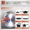 imageEmpava Portable Induction Hot Plate Cooktop Single 1 Burner Countertop Cooker 3 Preset Modes Shatterproof Flat Glass Top 110120 Volt Plug in Electric Stove for Kitchen Outdoor Camping RV
