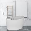 imageEmpava Whirlpool Bathtub Massage Soaking SPA Chromatherapy Jets Tub Model 2021 59JT011