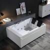 imageEmpava Whirlpool Bathtub Massage Soaking SPA Chromatherapy Jets Tub Model 2021 72JT367