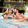 imageEmpava Whirlpool Bathtub Massage Soaking SPA Chromatherapy Jets Tub Model 2021 72JT367