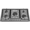 imageEmpava 36quot Stainless Steel 5 Italy Sabaf Burners Stove Top Gas Cooktop EMPV36GC88136 Inch