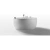 imageEmpava Acrylic Whirlpool Bathtub Hydromassage Soaking SPA Chromatherapy Jets Tub 59JT005