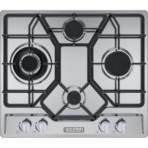imageEmpava 36quot Stainless Steel 5 Italy Sabaf Burners Stove Top Gas Cooktop EMPV36GC88124 Inch