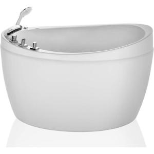 imageEmpava Whirlpool Bathtub Massage Soaking SPA Chromatherapy Jets Tub Model 2021 59JT011