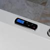imageEmpava PRO Series Whirlpool Bathtub for Two Heated Jetted Tub with Air Bubble Jets ampamp Chromotherapy Lights Acrylic Soaking Spa Tub Thermostatic Control SelfCleaning ETL Certified White 71quot