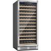 imageEMPAVA 24quot Wine Cooler 127 Bottles Wine Fridge with Professional Compressor 40F  66F Fast Cooling Low Noise for Wine Enthusiast Builtin or Freestanding