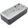 imageEmpava 2 Person 15 Jet 220IN Bathtub Energy Efficient Plug and Play Rectangle Relaxing Outdoor Home Hot Tub Spa with Cover22047 in L x 8661 in W x 4724 in HBlack