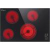 imageEmpava 30 Inch  Electric Cooktop Builtin Radiant Stove 4 Burner with 9 Heating Levels Smooth Glass Surface All Kinds of Cookware ETL Certified220240V Hard Wired No Plug BlackCooktop