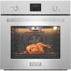 imageEmpava 30quot Electric Single Wall Built Oven 10 Cooking Functions with LED Digital Display Convection Fan Touch Control in Stainless Steel EMPV30WO04 30IN Grey24WO09
