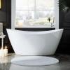 Center Drain Bathtub