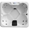 imageEmpava Luxury Outdoor Hot Tub 4 Person Whirlpool Outdoor Spa Tub Freestanding Bathtub 67IN 15 Jets Massage Rectangle Relaxing Home Garden Hot Tub Spa with LED Lights ampamp Cover Black