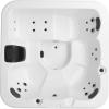imageEmpava Luxury Outdoor Hot Tub 5 Person Whirlpool Outdoor Spa Tub Freestanding Bathtub 75IN 25 Jets Massage Square Relaxing Home Garden Hot Tub Spa with LED Lights ampamp Cover Black