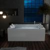 imageEmpava PRO Series Whirlpool Tub with Dedicated Milk Bath ampamp 65 Jets  Luxury Spa Acrylic Soaking Tub with Ozone Sanitization Chromatherapy ampamp Wireless Music System Removable Panel 71quot Bathtub WhiteJT801