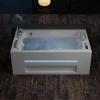 imageEmpava PRO Series Whirlpool Tub with Dedicated Milk Bath ampamp 65 Jets  Luxury Spa Acrylic Soaking Tub with Ozone Sanitization Chromatherapy ampamp Wireless Music System Removable Panel 71quot Bathtub WhiteJT802