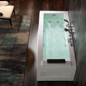 image67 in Whirlpool BathtubEmpava Jetted Tub with HeaterHydro Massage Bathtub with 9 Water Jets8 Air JetsSPA Bathtub with WaterfallWhirlpool Tub with LightLED Control Panel