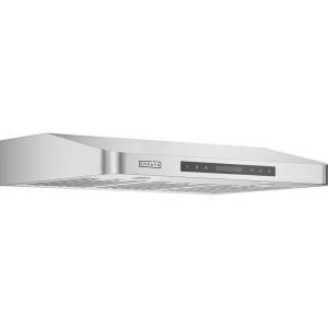 imageEmpava 30 Inch Under Cabinet Range Vent Hood 4Speed 500 CFM Dual Copper Motors Touch ampamp Remote Control Clock Display LED Lights Baffle Filters TopRear Ducted Exhaust Stainless SteelDigital