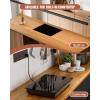 imageEmpava 30 Inch Builtin Induction Cooktop 4 BurnerElectric Stove with BridgeSYNC Auto RapidHeat 3 Preset Modes Pan Sensor Hardwired 208240V 40A Black Vitro Ceramic Glass205 Inch