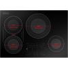 imageEmpava 30 Inch Builtin Induction Cooktop 4 BurnerElectric Stove with BridgeSYNC Auto RapidHeat 3 Preset Modes Pan Sensor Hardwired 208240V 40A Black Vitro Ceramic Glass30 Inch