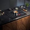 imageEmpava 30 Inch Builtin Induction Cooktop 4 BurnerElectric Stove with BridgeSYNC Auto RapidHeat 3 Preset Modes Pan Sensor Hardwired 208240V 40A Black Vitro Ceramic Glass30 Inch