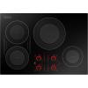 imageEmpava 30 Inch Builtin Induction Cooktop 4 BurnerElectric Stove with BridgeSYNC Auto RapidHeat 3 Preset Modes Pan Sensor Hardwired 208240V 40A Black Vitro Ceramic Glass30 Inch