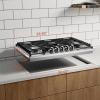imageEmpava 30 in Built Cooktop in Stainless Steel with 5 Gas Stove Including A 18000 BTU Power Burner 30IN Silver