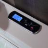 imageEmpava 67 in Acrylic Whirlpool Bathtub Rectangular Alcove Waterfall Hydromassage WaterAir Jets Soaking SPA Chromatherapy Single Ended Tub