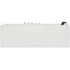 imageEmpava 67 in Acrylic Whirlpool Bathtub Rectangular Alcove Waterfall Hydromassage WaterAir Jets Soaking SPA Chromatherapy Single Ended Tub