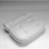 imageEmpava Luxury Bath Pillows for Tub Bathtub Pillow with Neck Head Shoulder and Back Support AntiSlip Suction Cups 4D Mesh Soft Spa Bath Tub Pillow Headrest Extra Thick Soft and Quick Dry WhiteWhite