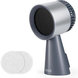 imageEmpava Portable Range Hood for Cooking 3Speed Desktop Kitchen Exhaust Fan or Indoor BBQ Hot Pot and RV Detachable Filter and Oil Cup Grey08RH17New