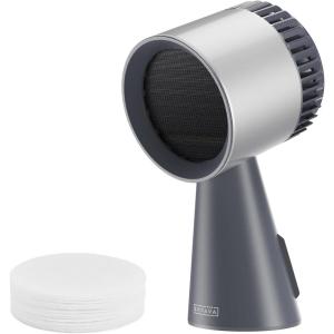 imageEmpava Portable Range Hood for Cooking 3Speed Desktop Kitchen Exhaust Fan or Indoor BBQ Hot Pot and RV Detachable Filter and Oil Cup Grey08RH17Old