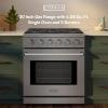 imageEmpava ProStyle 30quot Gas Range True Convection 18K BTU Power Burner ampamp 455 Cu FtOven FreestandingSlidein Stainless Steel Stove CSA CertifiedGR10
