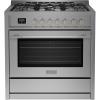 imageEmpava ProStyle 30quot Gas Range True Convection 18K BTU Power Burner ampamp 455 Cu FtOven FreestandingSlidein Stainless Steel Stove CSA CertifiedGR12